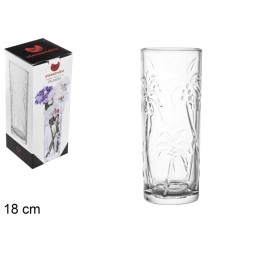 FLORERO CRISTAL PALMERA 18CM