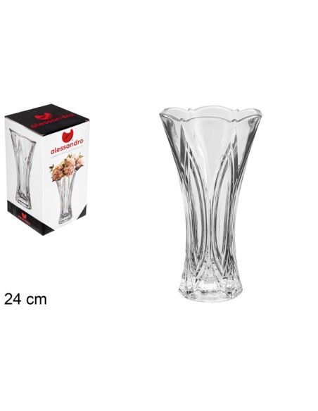 FLORERO CRISTAL PALERMO 24CM