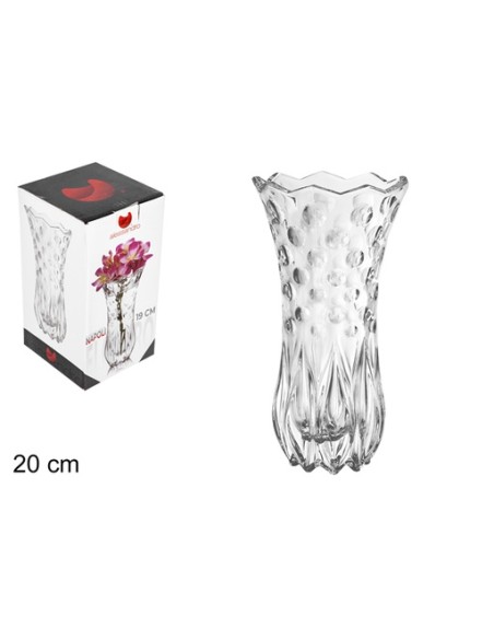 FLORERO CRISTAL NAPOLI 20CM
