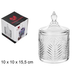 BOMBONERA CRISTAL NAPOLI 10X15,5CM