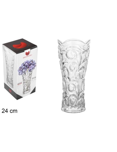 FLORERO CRISTAL IBIZA 24CM