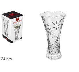 FLORERO CRISTAL MANILA 24CM