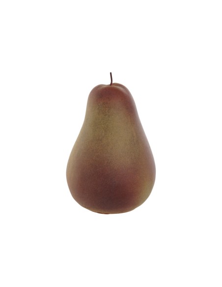 FIGURA CEMENTO 14X14X23 PERA MARRON FIGURA CEMENTO 14X14X23 PERA MARRON