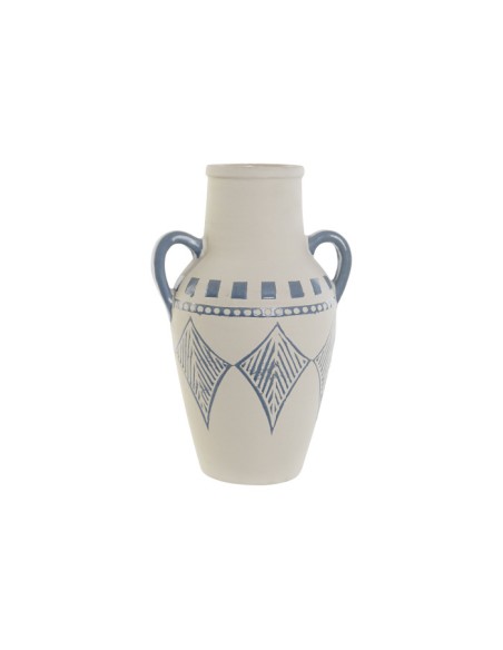 JARRON CERAMICA 22X18X36,5 RUGOSO MARRON