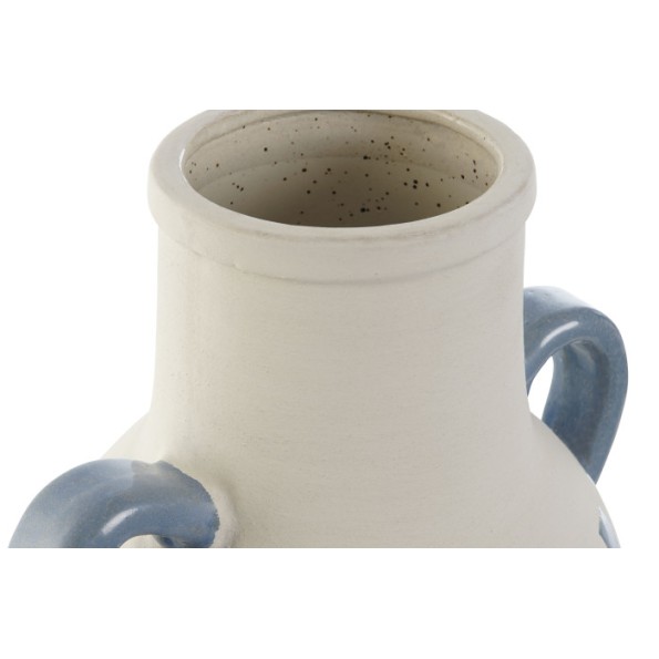 JARRON CERAMICA 22X18X36,5 RUGOSO MARRON