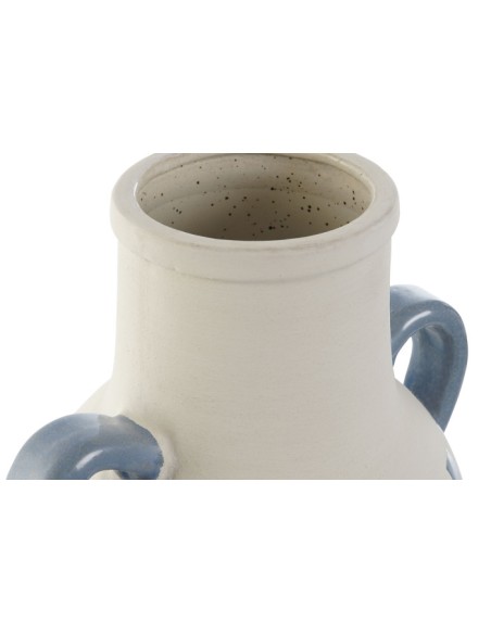 JARRON CERAMICA 22X18X36,5 RUGOSO MARRON