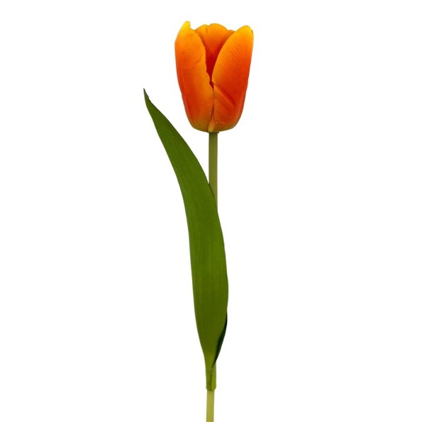 TULIPAN TACT.NAT. NARANJA 37cm(6cm) (A238-3)