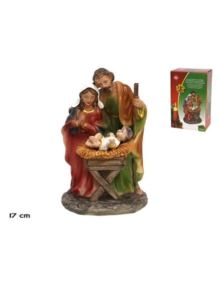 BASE NACIMIENTO C/PESEBRE 17CM