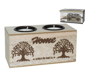 PORTAVELAS X2 HOME TREE 14X6,5X7CM