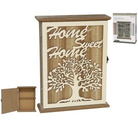 GUARDA-LLAVES TREE 20X6,5X26CM MARRON