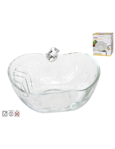 BOWL MANZANA CRISTAL 12,5X13X4,7CM
