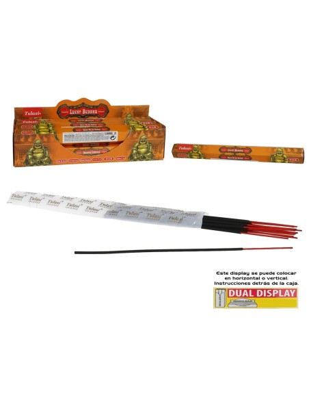 INCIENSO 24G 20 STICKS TULASI LUCKY BUDDHA