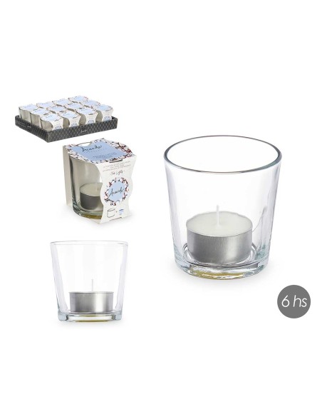 PORTAVELA TEALIGHT ALGODON 6 HORAS