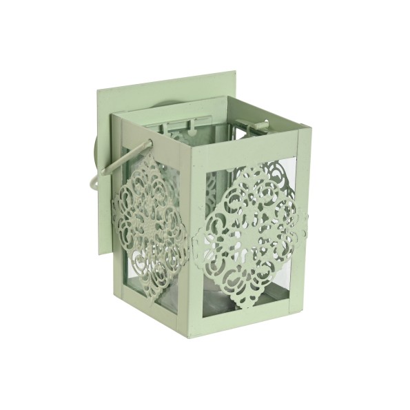 FAROLA HIERRO CRISTAL 8X8X12 4 SURT.