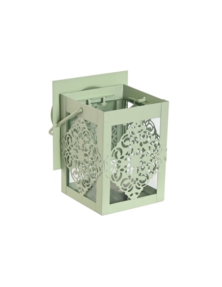 FAROLA HIERRO CRISTAL 8X8X12 4 SURT.