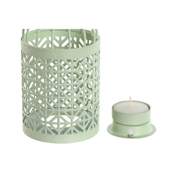 FAROL  HIERRO 8X8X15 JAULITA 4 SURT PASTELES