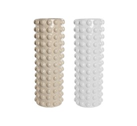 JARRON CERAMICA 17X17X50 BOLAS 2 SURT.