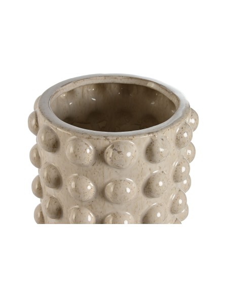 JARRON CERAMICA 17X17X50 BOLAS 2 SURT.