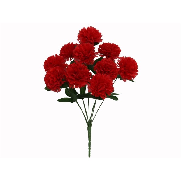 RAMO CLAVEL X 10-45 CM (ROJO)