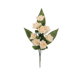 CONJUNTO ROSAS X 9-55CM (MARFIL)