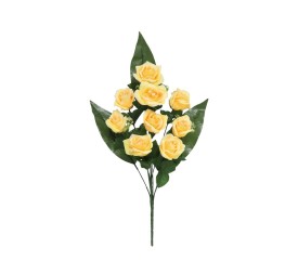CONJUNTO ROSAS X 9-55CM (AMARILLO)