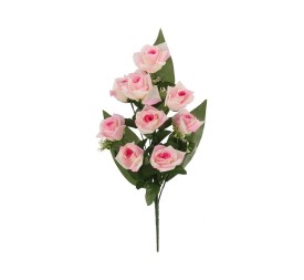 CONJUNTO ROSAS X 9-55CM (ROSA)