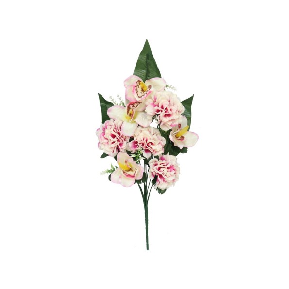 CONJUNTO PEONIA-ORQUIDEA-50 CM (ROSA)