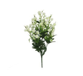 RAMO MUMS PLASTICO X 10-47CM (BLANCO)