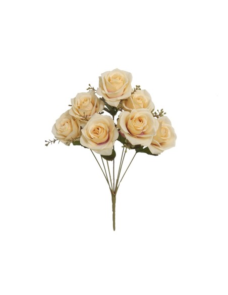 RAMO ROSAS AUTUMN X 7-43 CM (MARFIL)