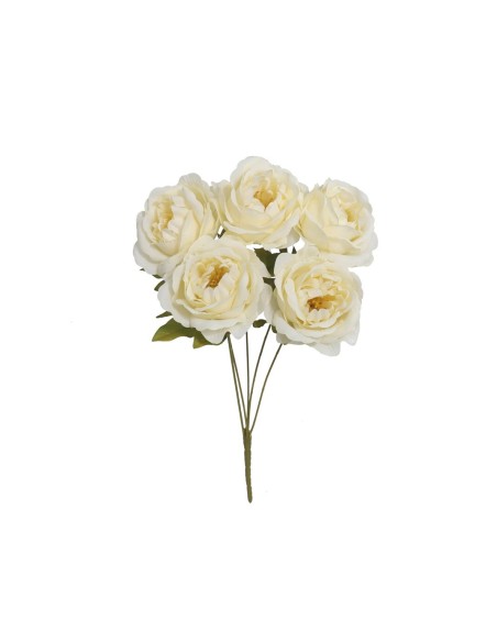 RAMO PEONIA AUTUMN X 5-40 CM (CREMA)