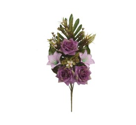 CONJUNTO ROSE-LILY AUTUMN X 9 52CM (VIO)