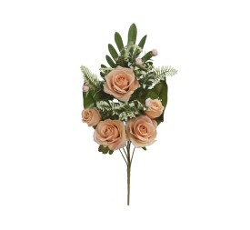 CONJUNTO ROSE MIX AUTUMN X 9-52CM (OCRE)