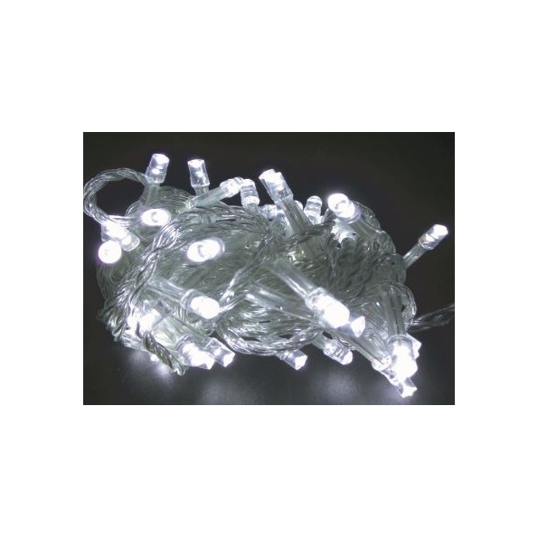 30LED CABLE TRANSPARENCIA BOMBILLA BLANCO