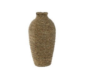 JARRON FIBRA 15X15X32 NATURAL