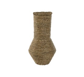 JARRON FIBRA 19X19X34 NATURAL