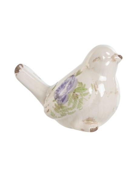 FIGURA GRES 19X11X14 FLORES MULTICOLOR