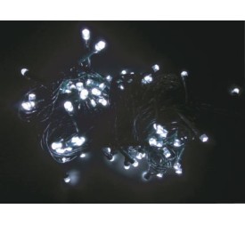 50LED CABLE VERDE BOMBILLA BLANCO