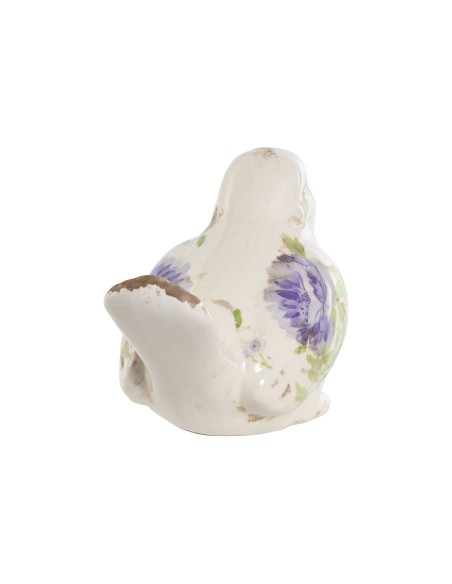 FIGURA GRES 19X11X14 FLORES MULTICOLOR