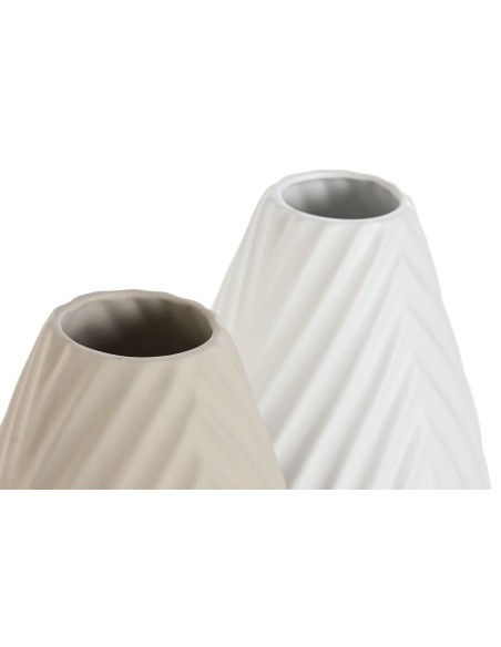 JARRON GRES 21X21X31 ARTESANAL 2 SURT