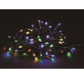 100LED CABLE VERDE BOMBILLA COLORES