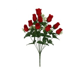 RAMO CAPULLOS SATIN X 10-47 CM (ROJO)