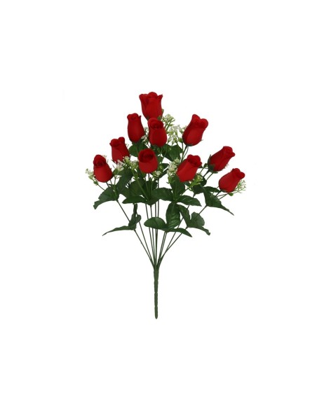 RAMO CAPULLOS SATIN X 10-47 CM (ROJO)