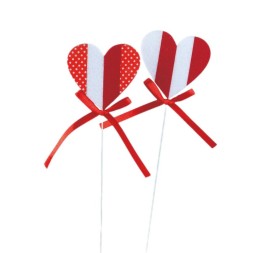 PICK CORAZON RAYAS S/18  2 MIX COL CM 7