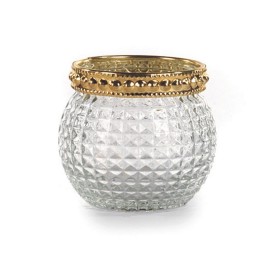 PORTAVELA REDOND OBORDE MET.ORO D. 6,5 H5,5 TRASP