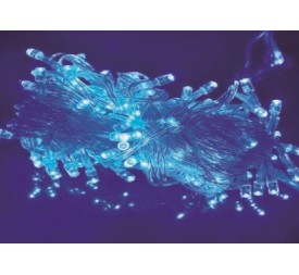 180LED CABLE TRANSPARENCIA BOMBILLA AZUL