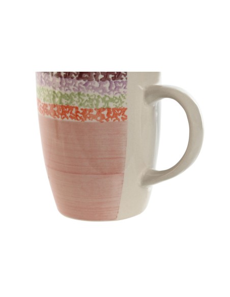 MUG GRES 1X1X1 330ML ROSA