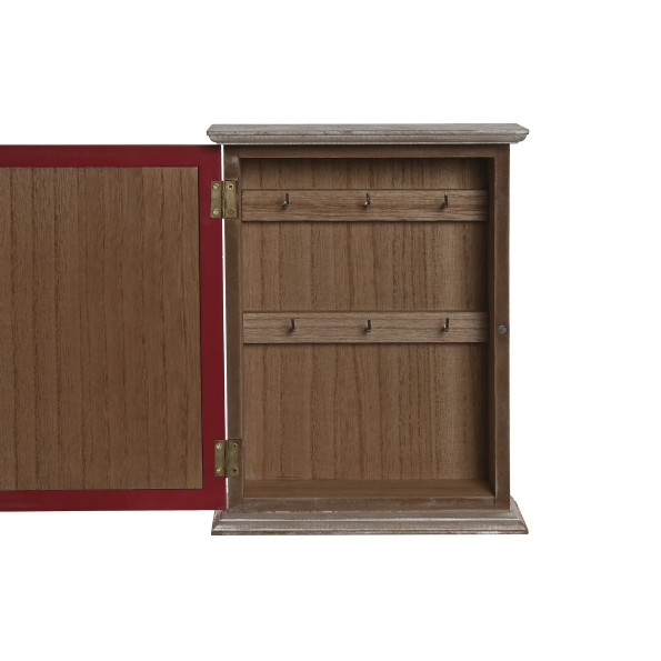 GUARDALLAVES MDF 20X6,5X26 CON TAPA ROJO