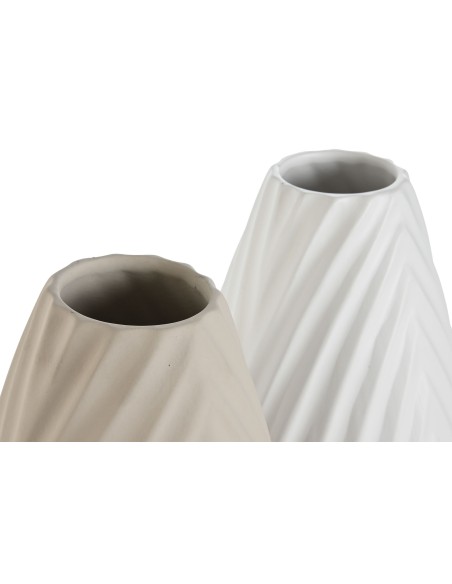 JARRON GRES 24X24X41 ARTESANAL 2 SURT.