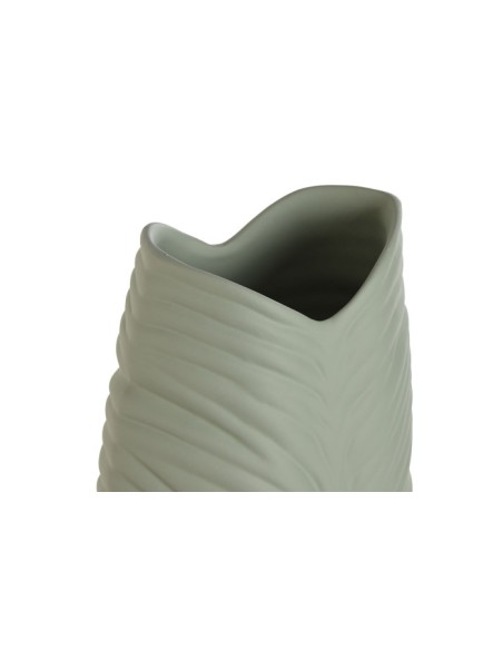 JARRON GRES 21X10X50 HOJA VERDE MENTA