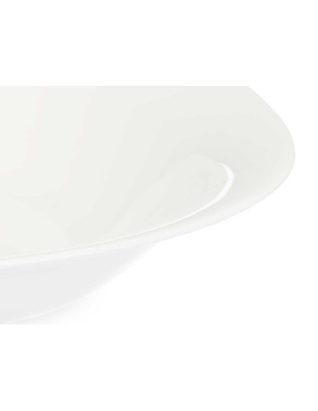 VAJILLA 18PZS CUADRADA TULIPAN OPAL